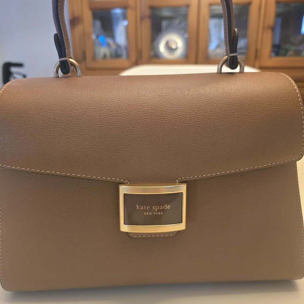 Kate Spade Tan Leather Handbag - Picture 1 of 7